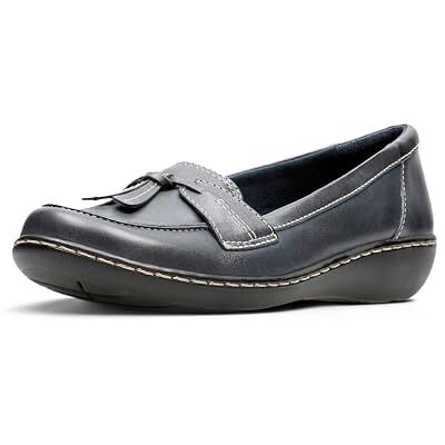 Clarks Femme Ashland Bubble Chaussures Basses, / US Frauen, Cuir Bleu Marine, 37.5 EU Clarks Femme Ashland Bubble Chaussures Basses, / US Frauen, Cuir Bleu Marine, 37.5 EU