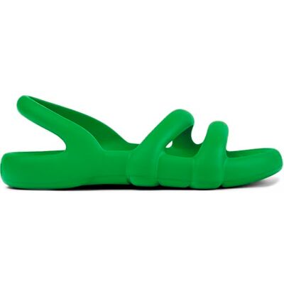 Camper Kobarah Flat W No Waste Cons Endless Flux Sandales pour homme, vert, 36 EU Camper Kobarah Flat W No Waste Cons Endless Flux Sandales pour homme, vert, 36 EU