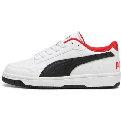 PUMA Baskets unisexes pour enfant Reb-l Jr, White Black for All Time Red, 35.5 EU PUMA Baskets unisexes pour enfant Reb-l Jr, White Black for All Time Red, 35.5 EU