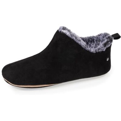 Isotoner Chaussons pantoufles bottillons femme ultra confortables, EU,, Noir, 39 EU Isotoner Chaussons pantoufles bottillons femme ultra confortables, EU,, Noir, 39 EU