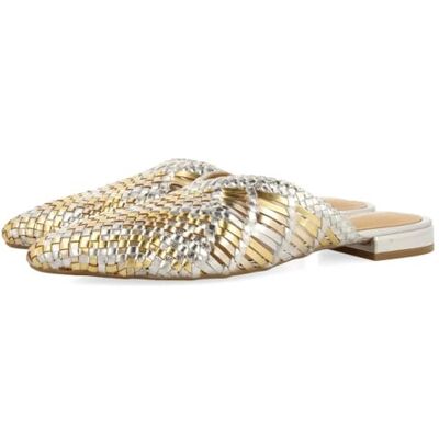 GIOSEPPO LAGRANGE Chaussures plates Mary Jane pour femme, argent, 41 EU, argent métallique, 41 EU GIOSEPPO LAGRANGE Chaussures plates Mary Jane pour femme, argent, 41 EU, argent métallique, 41 EU