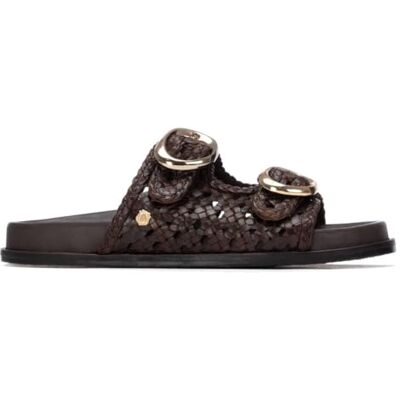 Carmela Sandales confortables et polyvalentes pour femme. Mode décontractée, marron, 39 EU Carmela Sandales confortables et polyvalentes pour femme. Mode décontractée, marron, 39 EU