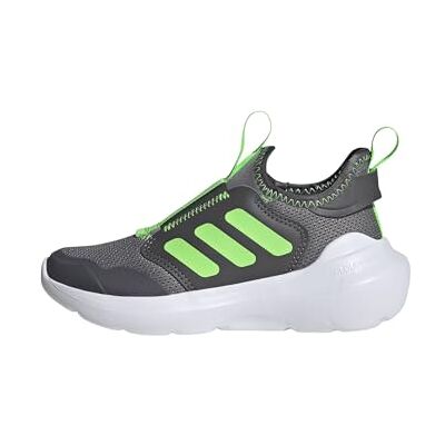 adidas Mixte enfant TENSAUR COMFORT SHOES CHILDREN, grey three/lime burst/grey five, 33 EU adidas Mixte enfant TENSAUR COMFORT SHOES CHILDREN, grey three/lime burst/grey five, 33 EU