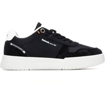 REFRESH Sneakers Femme Noir Chaussures confortables et polyvalentes Mode décontractée Modèle 17518503 (Taille 37) REFRESH Sneakers Femme Noir Chaussures confortables et polyvalentes Mode décontractée Modèle 17518503 (Taille 37)