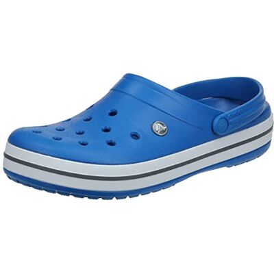 Crocs Crocband Mixte Sabots, Bright Cobalt Charcoal, 37/38 EU Crocs Crocband Mixte Sabots, Bright Cobalt Charcoal, 37/38 EU