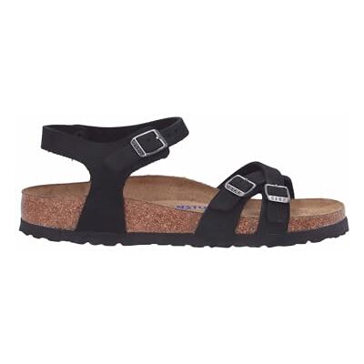 Birkenstock KUMBA 1029526 sandales femme noires à boucles en cuir 38 Birkenstock KUMBA 1029526 sandales femme noires à boucles en cuir 38
