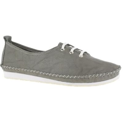 Andrea Conti Baskets à lacets pour femme, gris, 36 EU Andrea Conti Baskets à lacets pour femme, gris, 36 EU