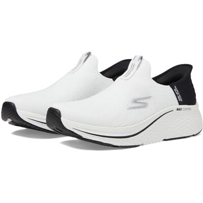Skechers Max Cushioning Elite 2.0 Eternal Baskets à enfiler mains libres pour femme, blanc/noir, 40 EU Skechers Max Cushioning Elite 2.0 Eternal Baskets à enfiler mains libres pour femme, blanc/noir, 40 EU