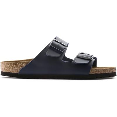Birkenstock Arizona Birko Flor, Sandales Unisexe Adulte, Noir (Noir), bleu, 45 EU Birkenstock Arizona Birko Flor, Sandales Unisexe Adulte, Noir (Noir), bleu, 45 EU
