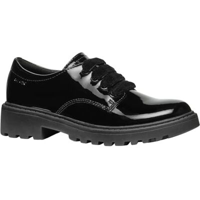 Geox J Casey Girl C Mocassin pour fille, Noir, 34 EU Geox J Casey Girl C Mocassin pour fille, Noir, 34 EU
