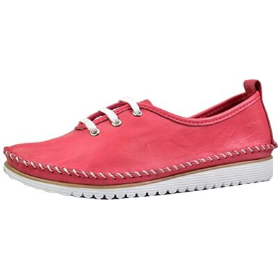 Andrea Conti Baskets à lacets pour femme, Corail., 39 EU Andrea Conti Baskets à lacets pour femme, Corail., 39 EU