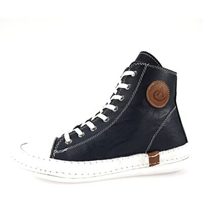Andrea Conti Baskets pour femme, Bleu D., 40.5 EU Andrea Conti Baskets pour femme, Bleu D., 40.5 EU