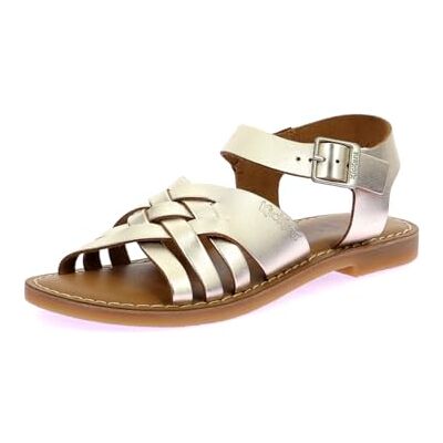 Kickers Femme LADORA Sandale Plate, Or, 37 EU, Or, 37 EU Kickers Femme LADORA Sandale Plate, Or, 37 EU, Or, 37 EU