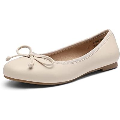 DREAM PAIRS Ballerines Classiques pour Femmes Ballerines Fashion Flats pour Femme, Beige, 38 EU DREAM PAIRS Ballerines Classiques pour Femmes Ballerines Fashion Flats pour Femme, Beige, 38 EU
