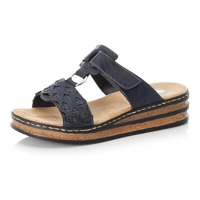 Rieker Mocassins pour femme 629K9, chaussons pour femme, Bleu Bleu 14, 39 EU étroit Rieker Mocassins pour femme 629K9, chaussons pour femme, Bleu Bleu 14, 39 EU étroit