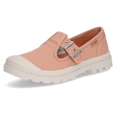 Palladium Femme Pampa M-Jane Washed Mary Flat, Rose Stone, 37 EU Palladium Femme Pampa M-Jane Washed Mary Flat, Rose Stone, 37 EU