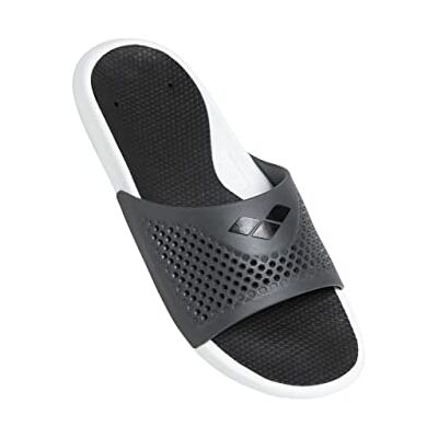 arena Sandales Bruno Slide pour homme, Blanc/noir/gris, 39.5 EU arena Sandales Bruno Slide pour homme, Blanc/noir/gris, 39.5 EU