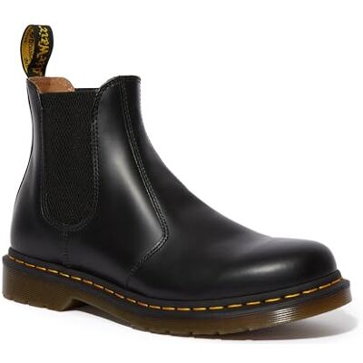 Dr. Martens 2976 Smoothplain Welt, Chaussures Hautes Unisexe Adulte, Noir 22227001, 46 EU Dr. Martens 2976 Smoothplain Welt, Chaussures Hautes Unisexe Adulte, Noir 22227001, 46 EU