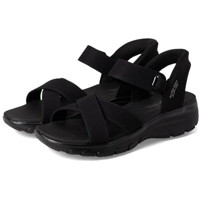 Skechers Baskets Easy Going Somewhere Sunny pour femme, noir, 39 EU, Noir, 39 EU Skechers Baskets Easy Going Somewhere Sunny pour femme, noir, 39 EU, Noir, 39 EU
