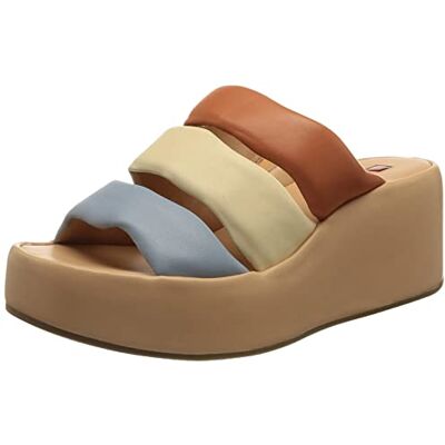 HÖGL Mocassins Dune pour femme, Abricot Multi, 40 EU large HÖGL Mocassins Dune pour femme, Abricot Multi, 40 EU large