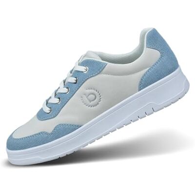 bugatti Baskets 435-AQG03 pour femme Bleu clair/blanc cassé Taille 36 EU, Bleu clair cassé, 36 EU bugatti Baskets 435-AQG03 pour femme Bleu clair/blanc cassé Taille 36 EU, Bleu clair cassé, 36 EU