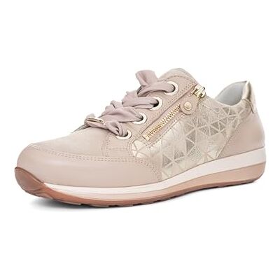 ARA Baskets basses Osaka pour femme, Shell Platine, 40 EU large ARA Baskets basses Osaka pour femme, Shell Platine, 40 EU large