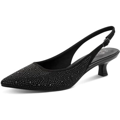 MARCO TOZZI Escarpins pour femme 2-29524-46, Paillettes noires., 36 EU MARCO TOZZI Escarpins pour femme 2-29524-46, Paillettes noires., 36 EU
