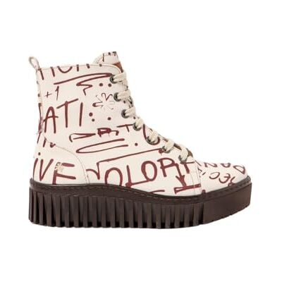 ART 1513 Brighton, Bottes pour femme, Graffiti, 36 EU ART 1513 Brighton, Bottes pour femme, Graffiti, 36 EU