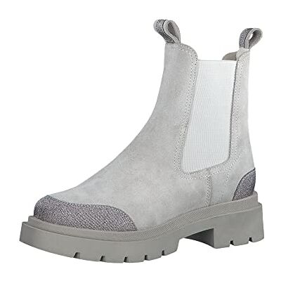 Tamaris 1-1-25941-39, Botte Tendance Femme, Soft Grey, 41 EU Tamaris 1-1-25941-39, Botte Tendance Femme, Soft Grey, 41 EU