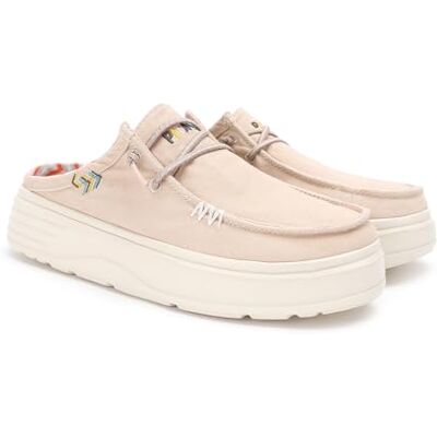 WALK IN PITAS CAPARICA Sabots pour femme Mules pour femme Chaussures d'été décontractées et confortables pour femme, beige, 39 EU WALK IN PITAS CAPARICA Sabots pour femme Mules pour femme Chaussures d'été décontractées et confortables pour femme, beige, 39 EU