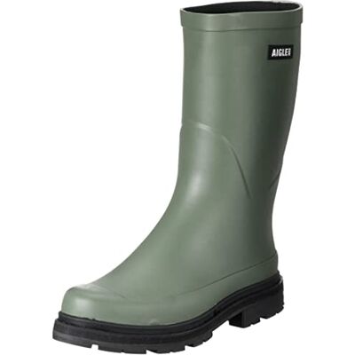 Aigle Bottes en caoutchouc Mid Rain M pour homme, Olivine., 45 EU Aigle Bottes en caoutchouc Mid Rain M pour homme, Olivine., 45 EU