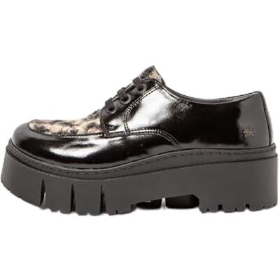 ART 1765 Leeds Plateforme Femme, Black-Leopard, 40 EU, Multicolore Noir/imprimé léopard, 40 EU ART 1765 Leeds Plateforme Femme, Black-Leopard, 40 EU, Multicolore Noir/imprimé léopard, 40 EU