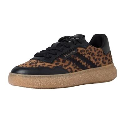 Tamaris Baskets basses 1-23733-45 pour femme, motif léopard Comb, 38 EU, Léopard Comb, 38 EU Tamaris Baskets basses 1-23733-45 pour femme, motif léopard Comb, 38 EU, Léopard Comb, 38 EU