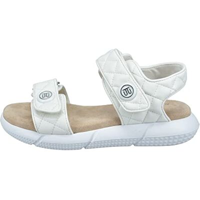 BAGATT Sandales à enfiler D31-a7886-5000 pour femme, blanc, 36.5 EU BAGATT Sandales à enfiler D31-a7886-5000 pour femme, blanc, 36.5 EU