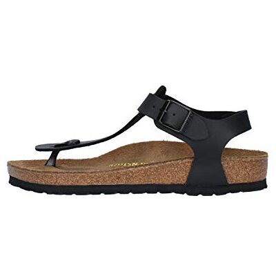 Birkenstock Infradito con cinturino fibbia regolabile fascia in pelle fondo sughero Birkenstock Infradito con cinturino fibbia regolabile fascia in pelle fondo sughero