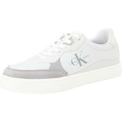 Calvin Baskets basses Mix Mtl Ym0ym01033 pour homme, Gris huître champignon formel gris, 39 EU Calvin Baskets basses Mix Mtl Ym0ym01033 pour homme, Gris huître champignon formel gris, 39 EU