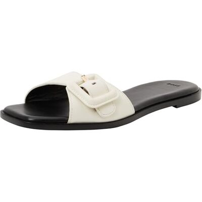 Boss Charlize_Slid10_VCBK Chaussures pour femme, Open White, 36 EU, Blanc (Open White), 36 EU Boss Charlize_Slid10_VCBK Chaussures pour femme, Open White, 36 EU, Blanc (Open White), 36 EU