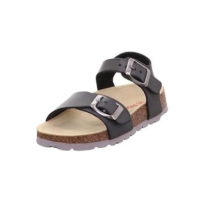 Superfit Garçon Fussbettpantoffel Mule, Gris 2000, 30 EU Superfit Garçon Fussbettpantoffel Mule, Gris 2000, 30 EU