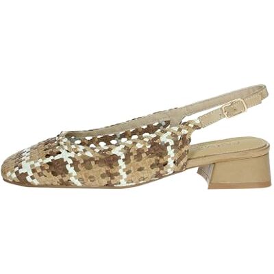 Carmela 162183 Mary Jane Chaussures plates pour femme, beige, 38 EU Carmela 162183 Mary Jane Chaussures plates pour femme, beige, 38 EU