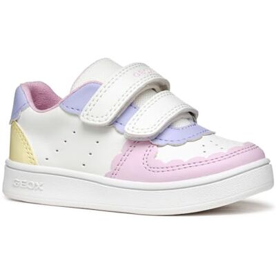 Geox B Eclyper Girl A Chaussures pour fille, Blanc et jaune (Lt Yellow), 27 EU Geox B Eclyper Girl A Chaussures pour fille, Blanc et jaune (Lt Yellow), 27 EU