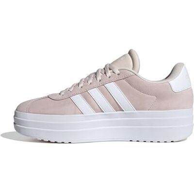 adidas Femme VL COURT BOLD SHOES, Wonder Quartz/Cloud White/Cloud White, 40 2/3 EU adidas Femme VL COURT BOLD SHOES, Wonder Quartz/Cloud White/Cloud White, 40 2/3 EU