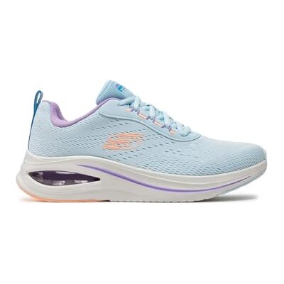 Skechers Chaussures confortables Skech-Air Meta Aired Out pour femme, Bordure en maille bleu clair, 39.5 EU Skechers Chaussures confortables Skech-Air Meta Aired Out pour femme, Bordure en maille bleu clair, 39.5 EU