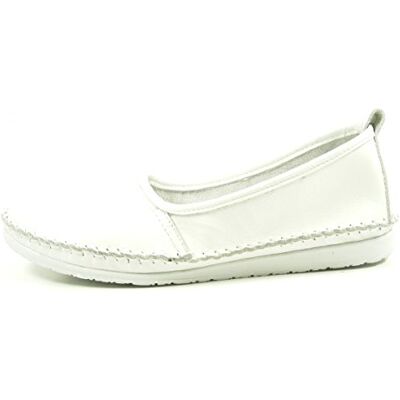 Andrea Conti 0027422021 Chaussons pour femme, Blanc 001, 40 EU Andrea Conti 0027422021 Chaussons pour femme, Blanc 001, 40 EU