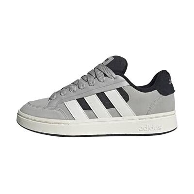adidas Homme Grand Court Alpha Shoes, Grey Two/Core White/Core Black, 40 2/3 EU adidas Homme Grand Court Alpha Shoes, Grey Two/Core White/Core Black, 40 2/3 EU