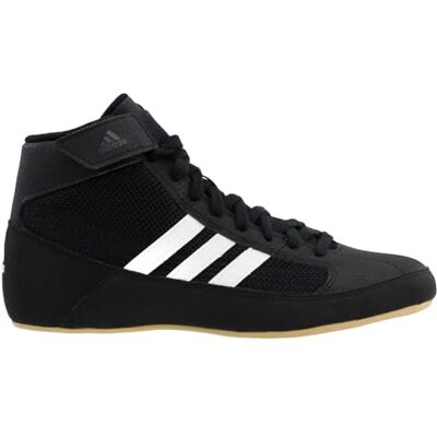adidas Chaussures de lutte Aq3327 pour homme, Noir Blanc Fer Métallisé, 38 EU adidas Chaussures de lutte Aq3327 pour homme, Noir Blanc Fer Métallisé, 38 EU