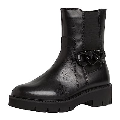 Tamaris Comfort Chelsea 8-85417-41 Bottines pour femme, Nappa noir, 36 EU large Tamaris Comfort Chelsea 8-85417-41 Bottines pour femme, Nappa noir, 36 EU large