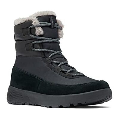 Columbia Slopeside Peak Botte de Neige Femme, Noir Black X Graphite, 37 EU Columbia Slopeside Peak Botte de Neige Femme, Noir Black X Graphite, 37 EU