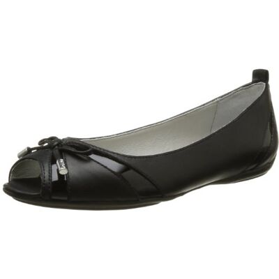 Geox D Charlene B Ballet Flat pour femme, Noir, 35 EU Geox D Charlene B Ballet Flat pour femme, Noir, 35 EU