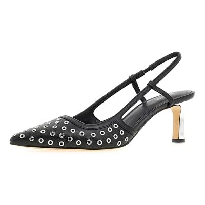 Michael Kors Alora MID Sling Chaussures à talons pour femme, 36,5 EU, Noir, 36.5 EU Michael Kors Alora MID Sling Chaussures à talons pour femme, 36,5 EU, Noir, 36.5 EU