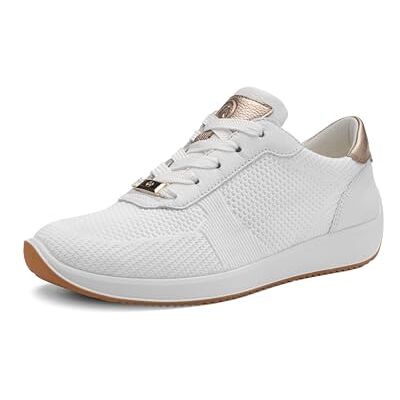 ARA Baskets Lisbonne pour femme, sable blanc, 39 EU ARA Baskets Lisbonne pour femme, sable blanc, 39 EU